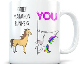 Marathon gifts for women and men, marathon mug, marathon runner gifts, first marathon gifts, marathoner gifts