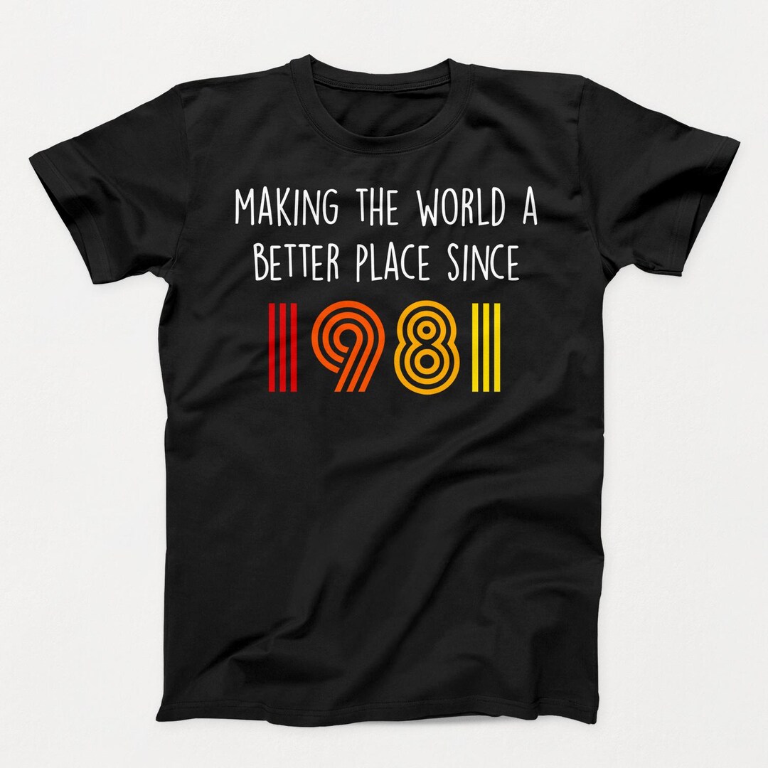 1981 Birthday T-Shirt For Men - "Immortal 1981 A Legend Was Born" 44th Birthday Gift - View #11