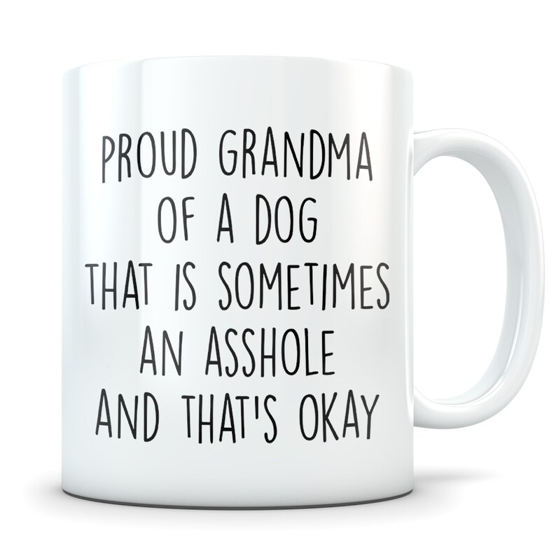 Dog Grandma Gift Grandma Dog Dog Grandma Mug Dog Etsy UK