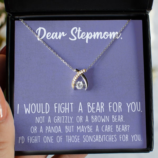 Stepmom necklace, stepmoms necklace, stepmom jewelry, jewelry for stepmom, necklaces for stepmoms, stepmom necklaces for women