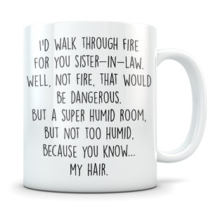 Sister-in-law gifts, Sister of the groom, wedding party gifts, Sister-in-law mug, Sister-in-law coffee mug, sister in law mug, sister-in-law