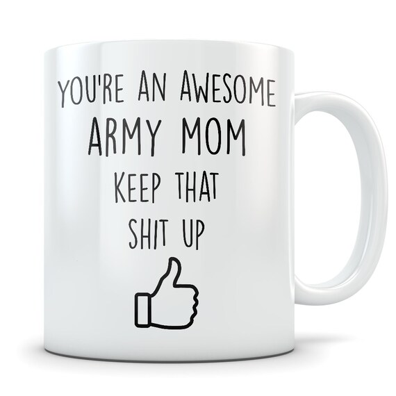 army mom mug