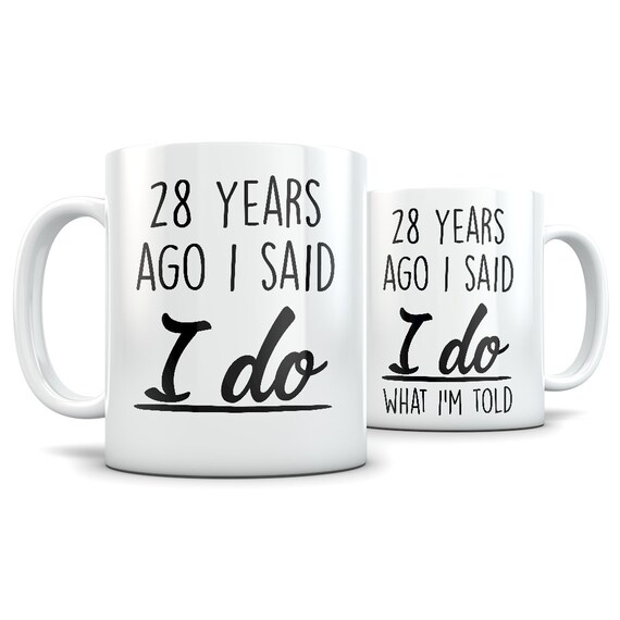 28th anniversary gifts for him