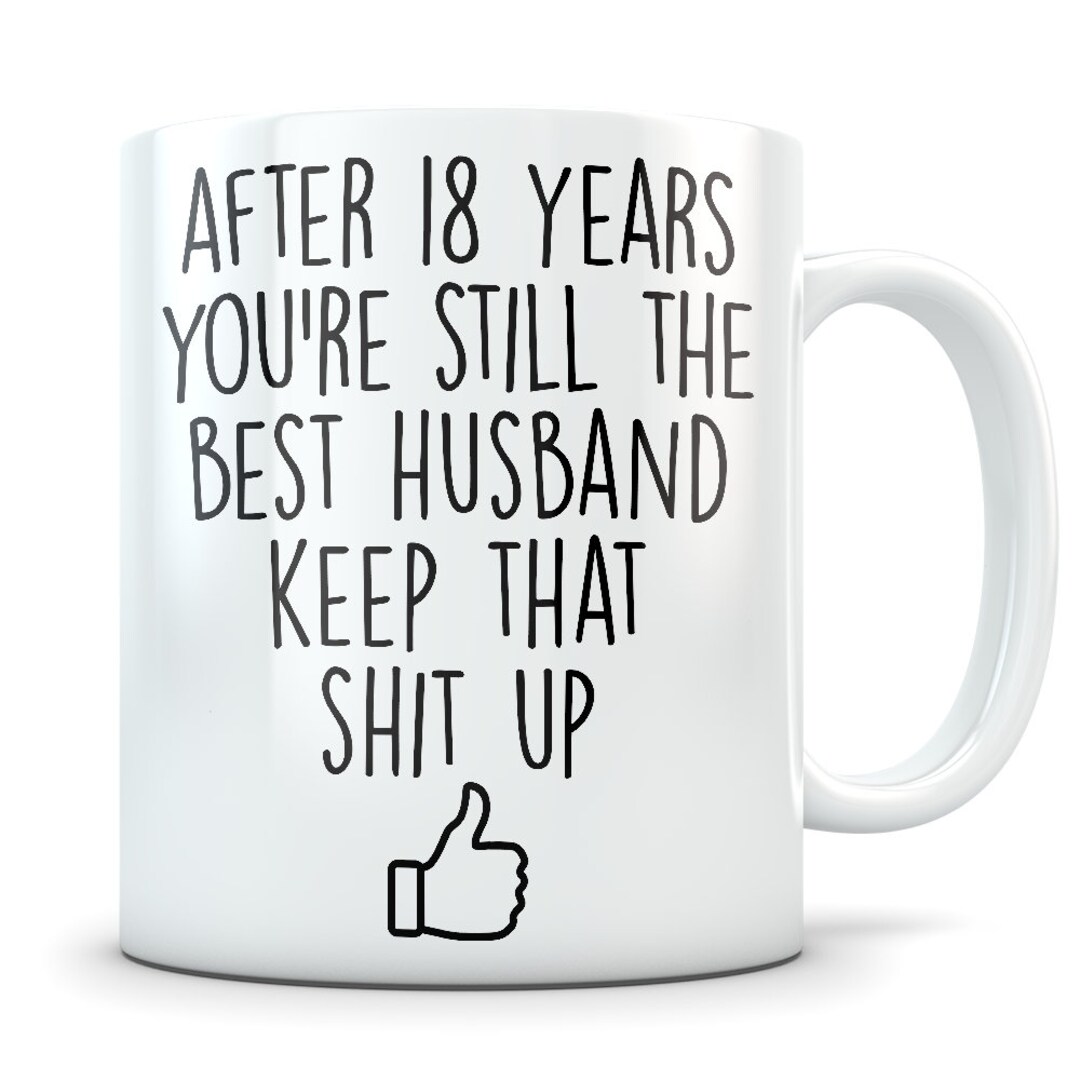 18th Anniversary Gifts for Men, 18th Anniversary Gift for Him, 18 Anniversary, 18 Year