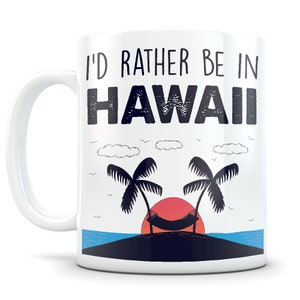 Hawaii souvenirs, Hawaii mug, Hawaii gift for women and men, Hawaii vacation, I love Hawaii, Hawaii travel gift, Hawaii trip image 2