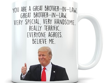 Brother In Law Mug, funny gift, brother-in-law gifts, in law wedding gift, wedding party gift, new brother in law, in-law gift