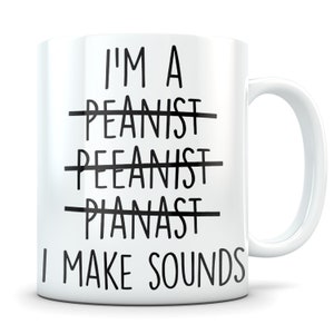 Piano gift, piano mug, best piano gift, piano coffee mug, piano cup, pianist mug, pianist gift, best pianist gift, pianist coffee mug