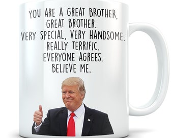 Hermano Mug, regalo divertido, regalo de hermano, taza de hermano, mejor hermano de todos, hermano, regalo para hermano, regalos de hermano mordaza