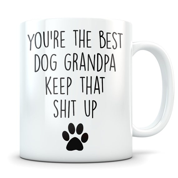 dog grandpa mug