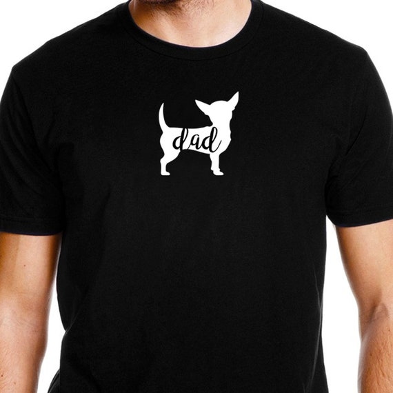 Dog Dad TShirt Vintage Chihuahua T-Shirt Dog Mom Gift Chihuahua Tshirt