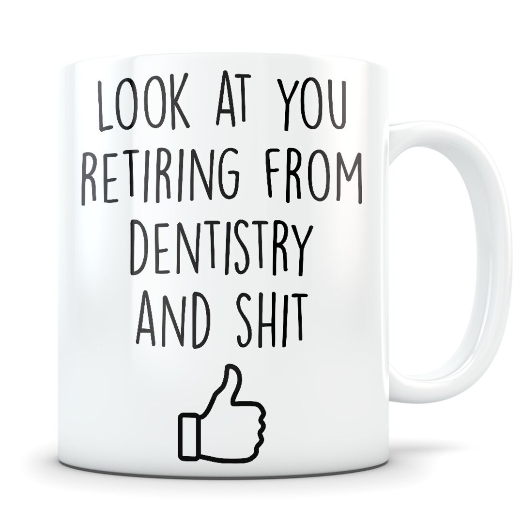 Dentist Retirement Gift for Men and Women, Retired Dentist Gift, Dental
