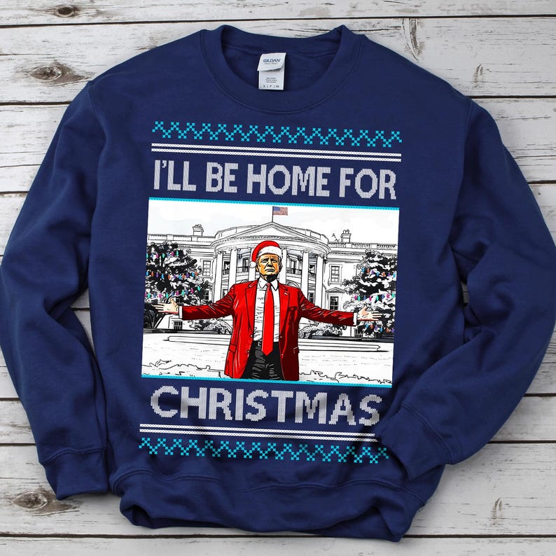 Trump Christmas Sweater, President Trump, Trump 2024, Donald Trump