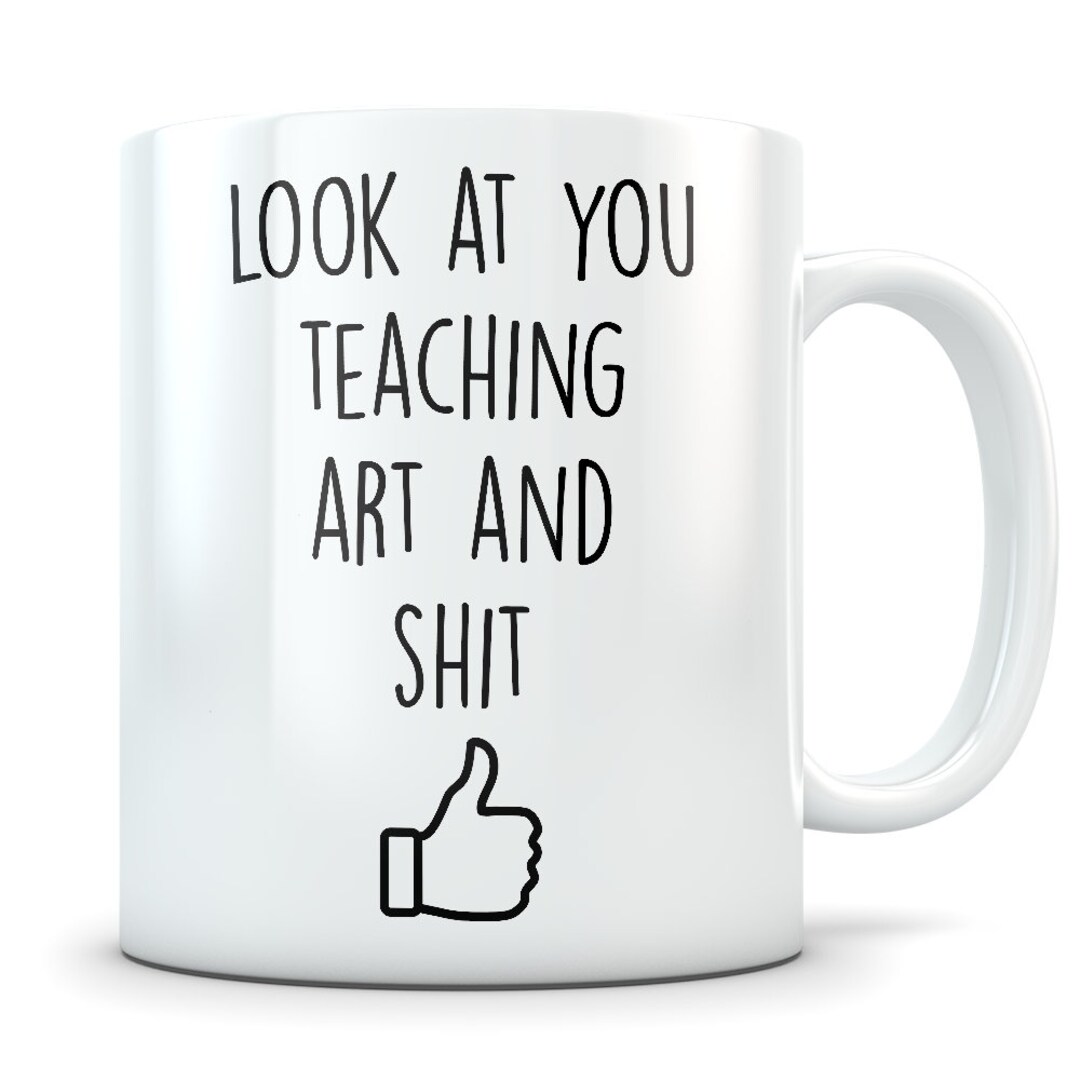 Art Teacher Art Teacher Gift Art Teacher Mug Art Teacher Etsy