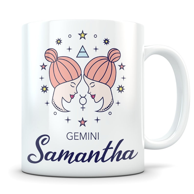 Gemini Gifts Gemini Mug Gemini Gifts for Men Zodiac Etsy