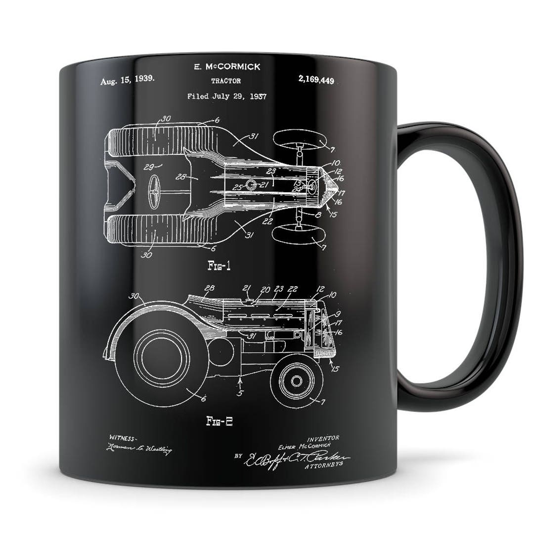 Combine Harvester Tractor Mug