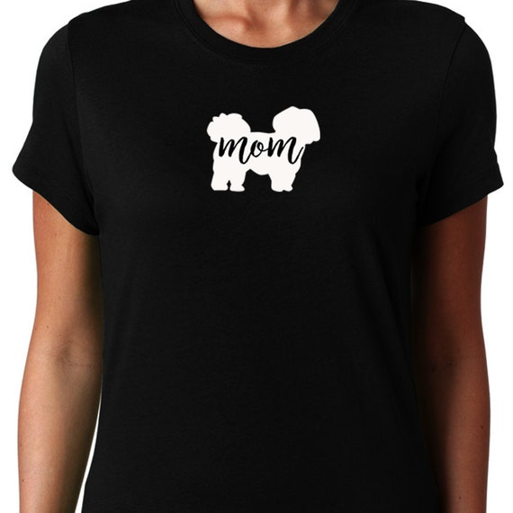 Shih Tzu Mom Shirt Shih Tzu Shirt for Women Shih Tzu Mom Etsy