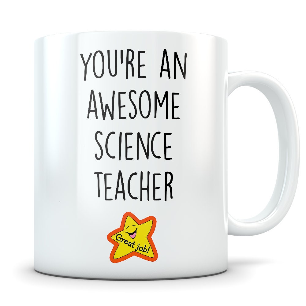 Science teacher science teacher gift science teacher mug Etsy