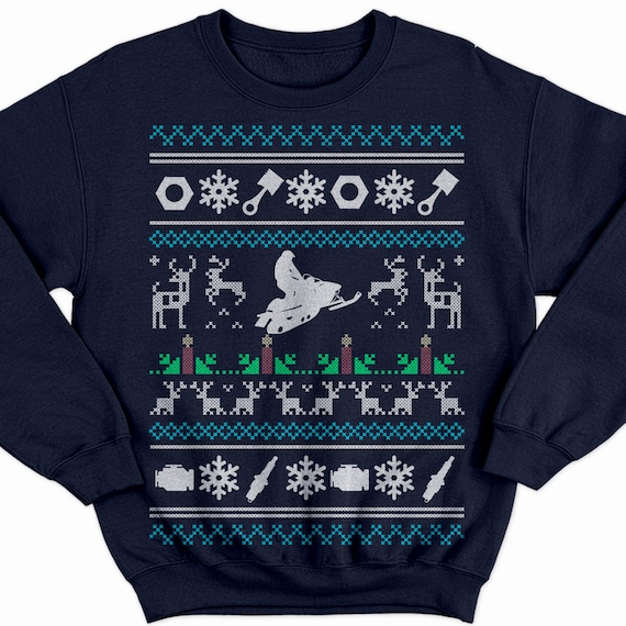 Snowmobile Christmas Pattern Unisex Sweatshirt Unisex Sweatshirt Snowmobile Christmas Pattern Unisex Sweatshirt Unisex Sweatshirt