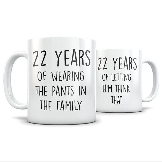 22nd wedding anniversary gifts for him
