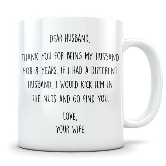 8 year anniversary gift for husband