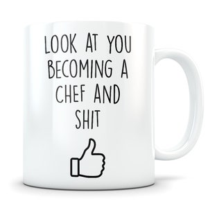 Culinary school graduation gifts, culinary graduates, chef graduation gift, cook graduation gift, culinary school gifts, chef students mug