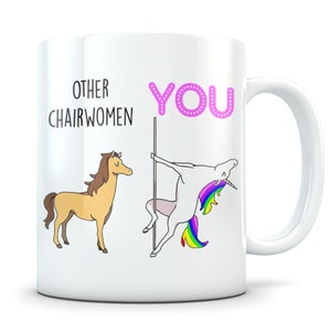 Chairwoman gift, chairwoman mug, chairman gift, chairman mug, chairperson gift, chairperson mug, funny chairwoman gift, meeting organizer
