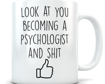 Psychology graduation gifts, psychology graduate gifts, future psychologist, psychology student, psychologist mug, psychologist gift