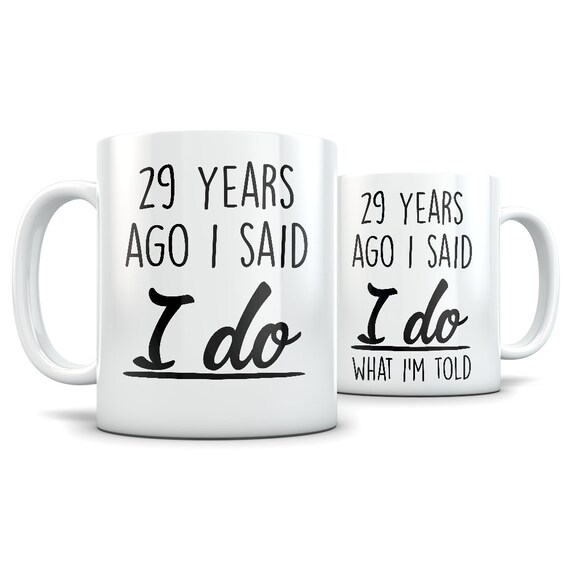 29 year anniversary gift for husband