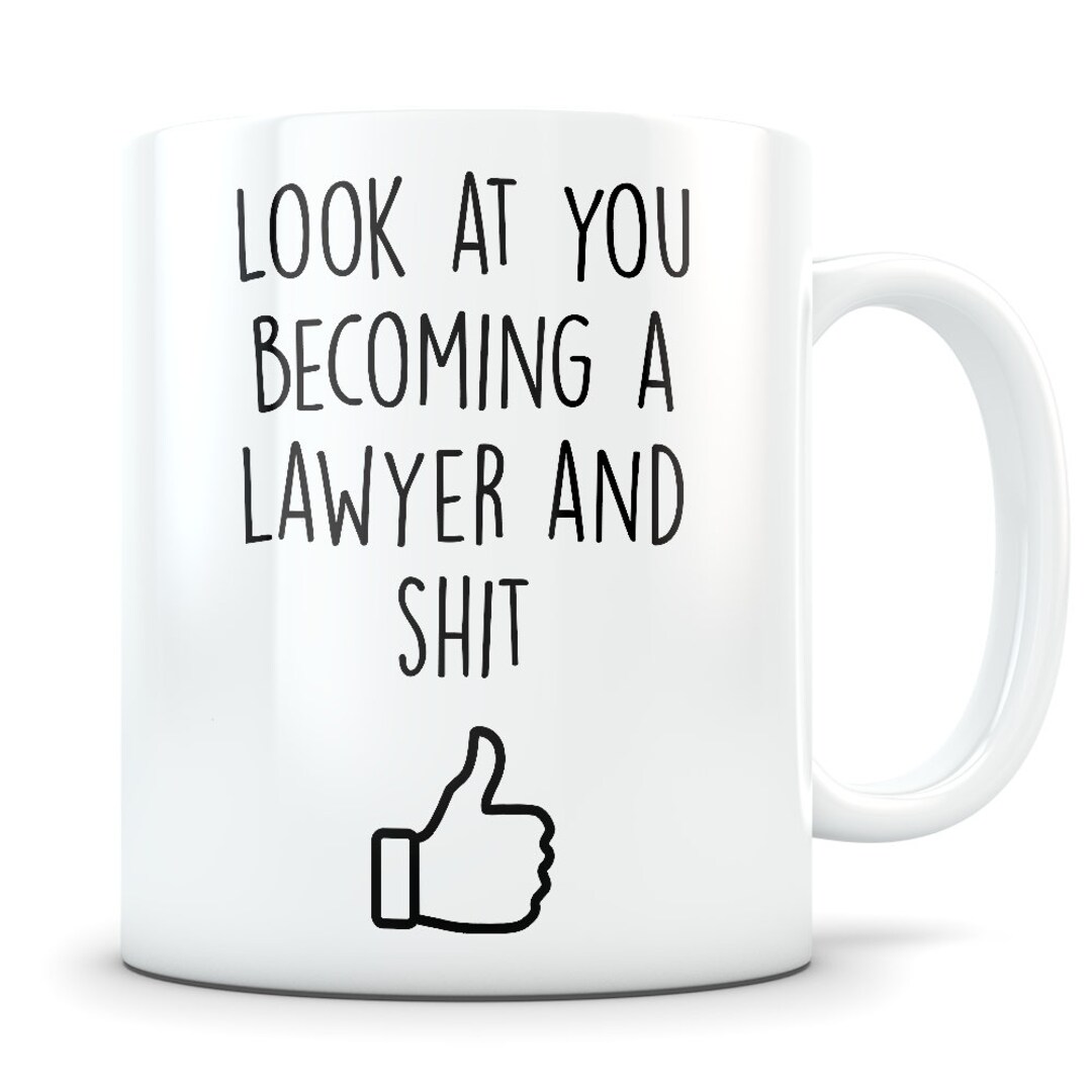 Law School Graduation Gift. Lawyer Graduation Lawyer Mug Etsy