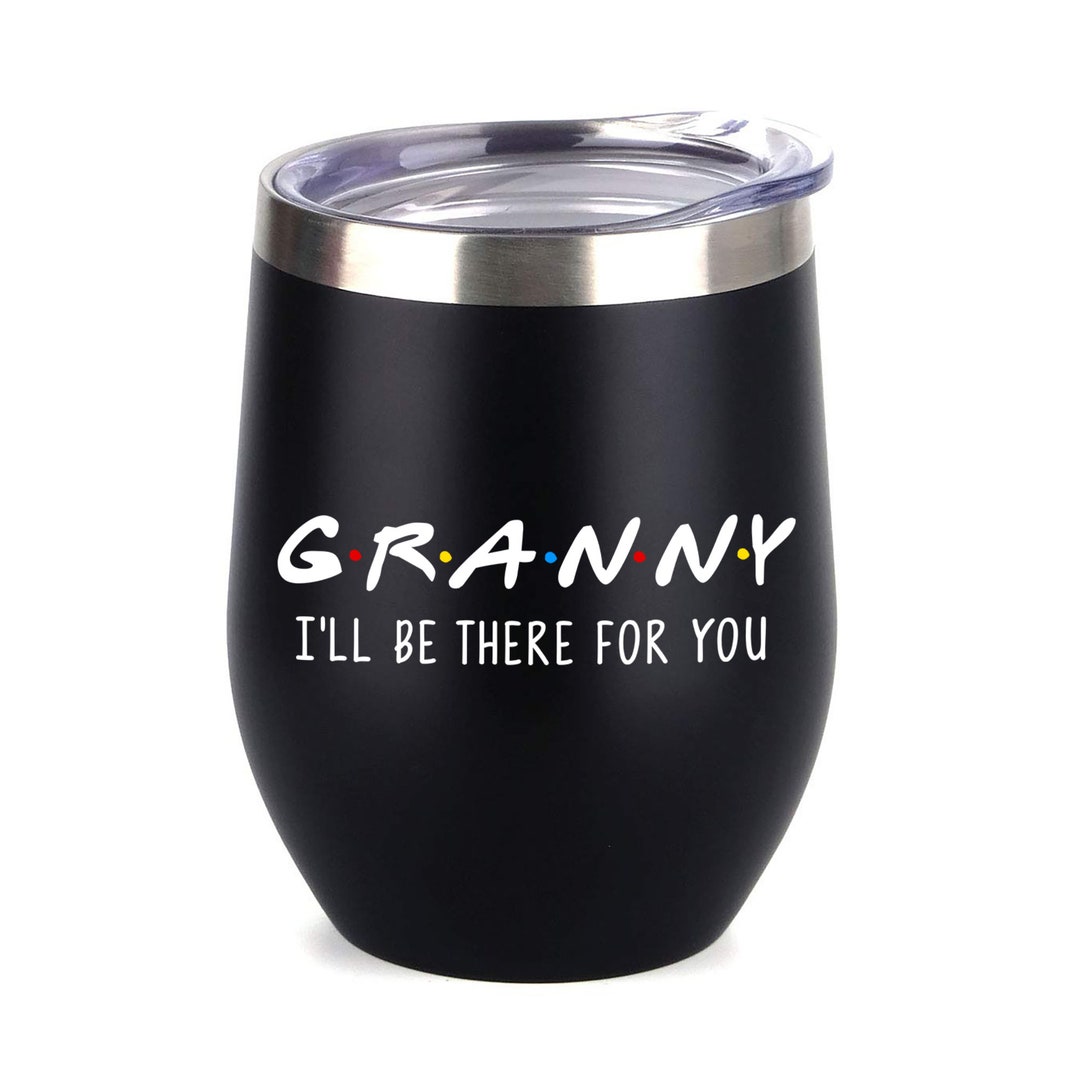 Granny Wine Glass, Granny Wine Tumbler, Granny Tumbler, Granny Travel