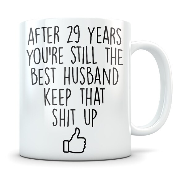 29th anniversary gift for husband