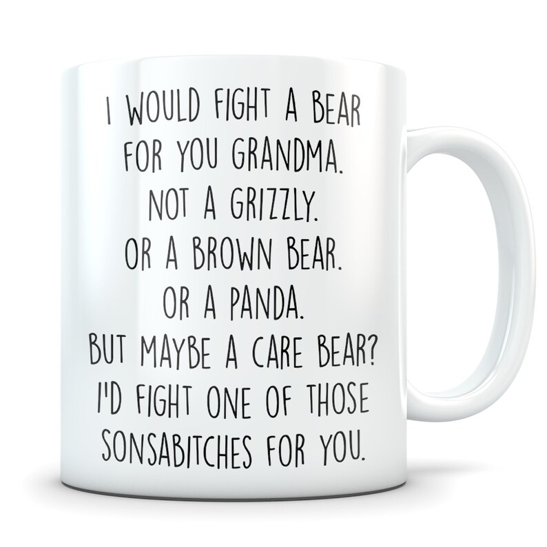 Grandma Gifts Funny Grandma Gift Grandma Mug Grandma Coffee Etsy