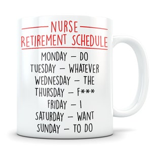 Nurse Retirement Gift for Women and Men, Retired Nurse Gift, Nurse Retirement Mug, Retiring Nurse Gift, funny Nurse Practitioner or RN Mug