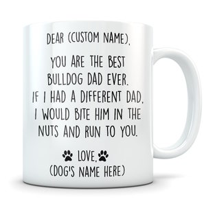 English Bulldog gifts for men, English Bulldog Gifts, English Bulldog dad, English Bulldog mug, Bulldog dad, Bulldog gifts for men