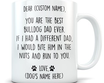 English Bulldog gifts for men, English Bulldog Gifts, English Bulldog dad, English Bulldog mug, Bulldog dad, Bulldog gifts for men