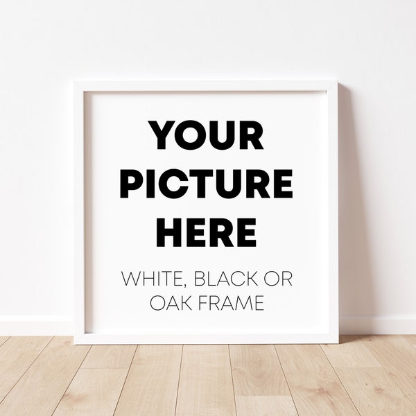 Square picture frame, square frame, 10x10 picture frame, 12x12 picture frame, 14x14 picture frame, 16x16 picture frame, 18x18 picture frame