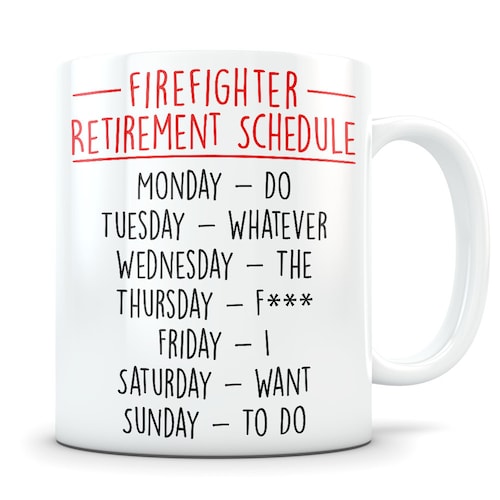 Firefighter Retirement Gift for Men and Women Retired Etsy