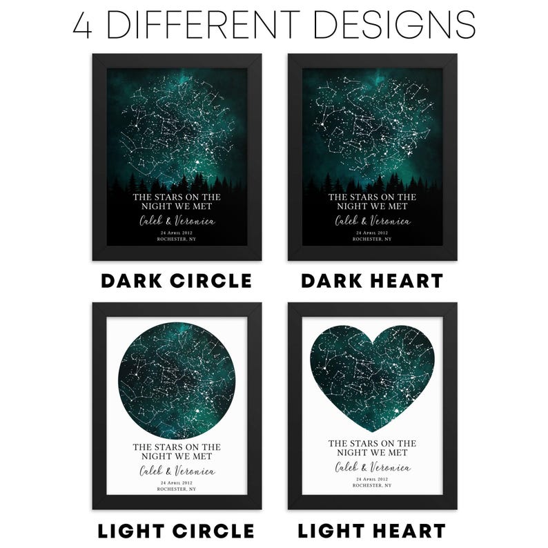 The night we met, first date gift, gift for boyfriend, bf gift, girlfriend gift, fiance gift, first kiss, dating gift, swiped right imagem 3