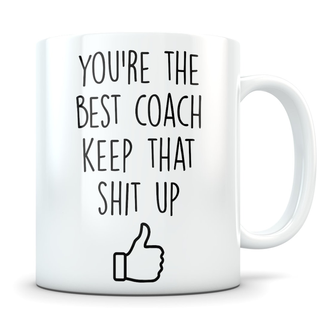 Coach mug, coach gift, coach appreciation gift, thanks coach, coaching gift, coach cup, gift for
