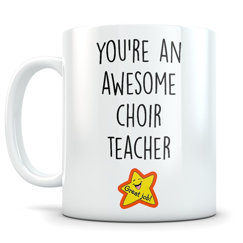 Choir teacher choir teacher gift choir teacher mug choir Etsy
