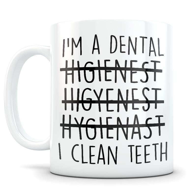 Dental Hygienist Gift for Women and Men Dental Hygienist Mug Etsy