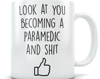 EMT graduation gift, emt mug, emt grad, emt graduate, emt student, paramedic graduation, paramedic graduate, paramedic gift, paramedic mug