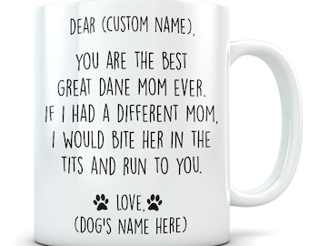 Great Dane gifts for women, Great Dane gifts, Great Dane mom, Great Dane mug, Great Dane mom mug, Great Dane mom gift, Great Dane Lover