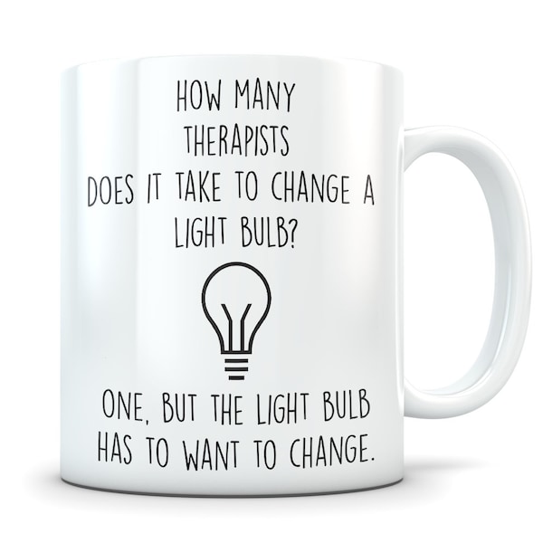 Therapist gift, therapist mug, therapist appreciation, therapist thank you, therapist cup, therapy gift, therapy mug, therapy cup