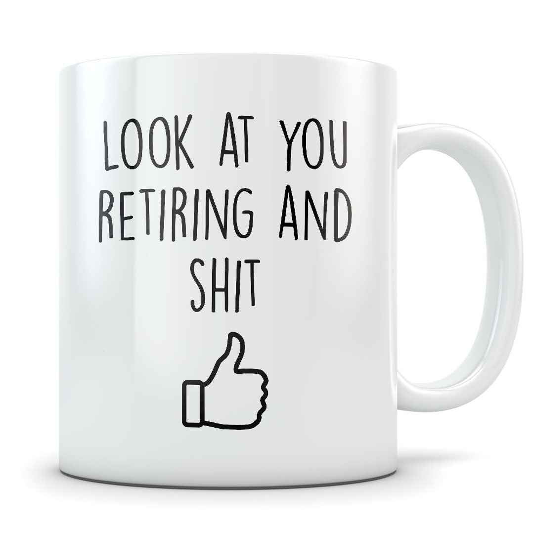 Retirement Gifts for Women and Men, Retirement Mug, Funny Retirement