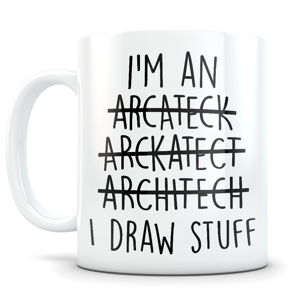 Special Architect Gifts, I wish I could be the architect of my own life,  Holiday 15oz Mug For Architect, Funny architect gifts, Gifts for  architects, Architecture gifts, Gag gifts for 