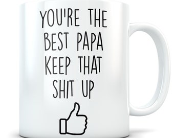 Best papa Mug, funny dad gift, papa gift, papa mug, best papa ever, funny papa gift, gift for papa, papa gag gifts