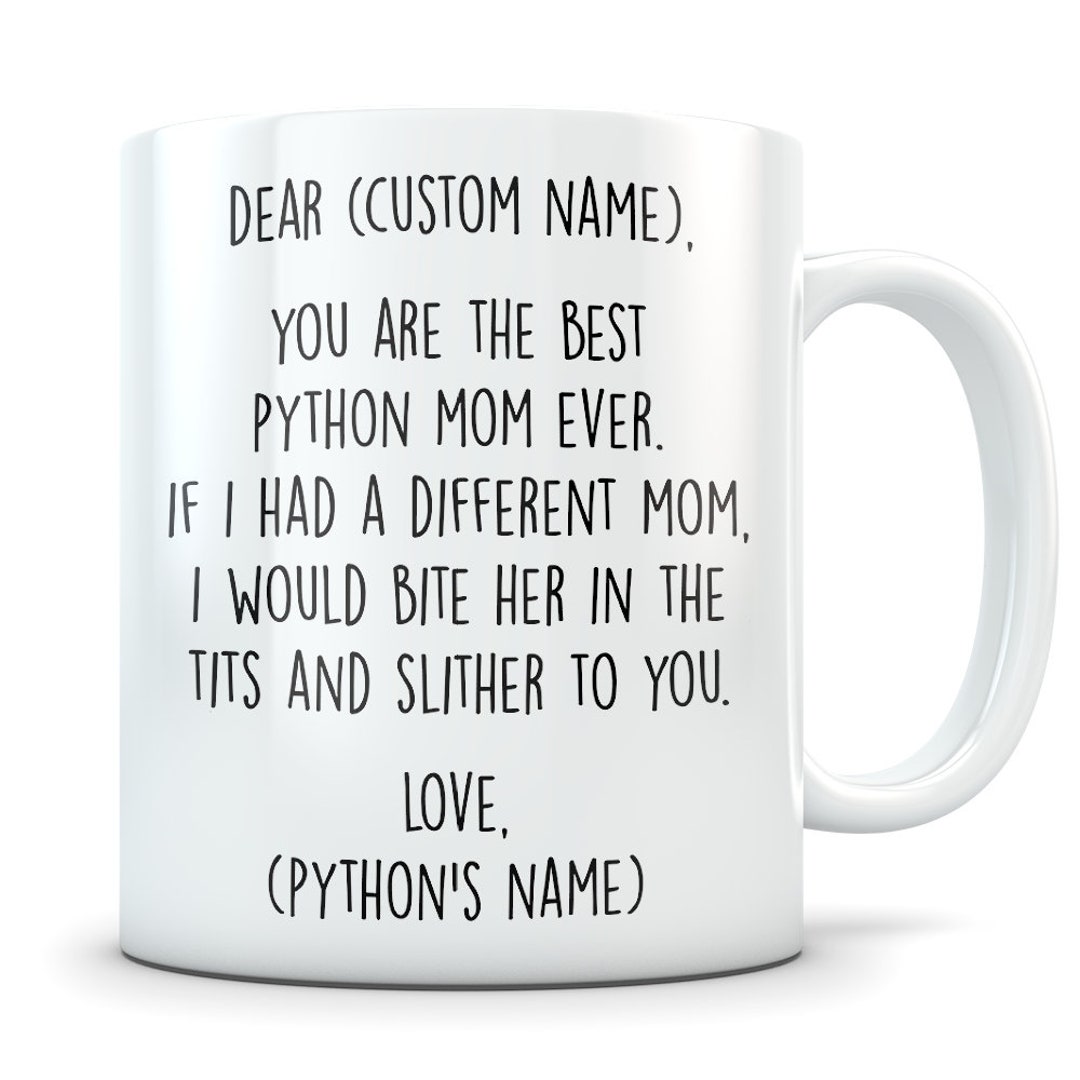 Python Gifts for Women, Ball Python Gifts, Python Mom, Python Mug ...