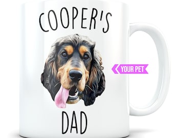Dog dad gift, dad dog, dog dad mug, dog mug, dog gift, dog dad coffee mug, best dad dog, personalized dog gift, dog fathers day gift