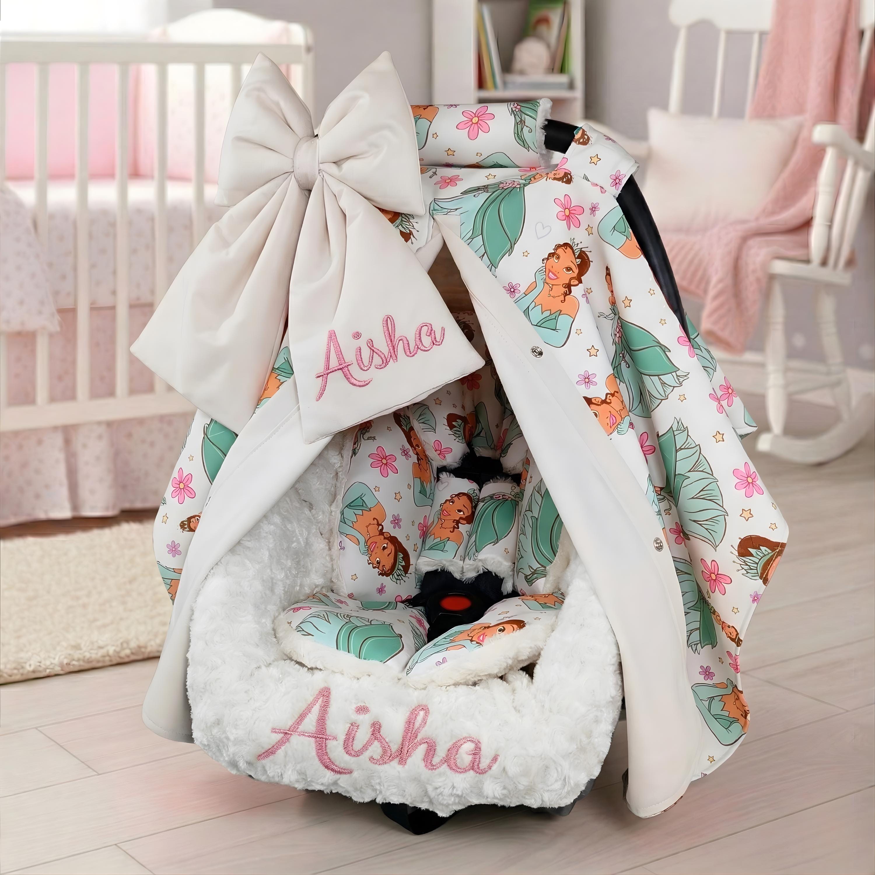 Princess Tiana Car Seat